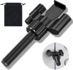 Portable Door Lock, Heavy Duty Hotel Door Locks with Adjustable, Hotel Door Locks for Travelers Security, Commonly Used in Bedroom Doors of Hotels, Apartments, Home, Travel Safety Essentials for Women - Image 2