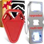 Portable Door Lock Travel Hotel Safety: Hotel Door Locks for Travelers, Home Apartment Security Locker from Inside Room Bedroom Women Travel Gifts Traveler Stocking Stuffers Traveling Essentials - Image 2