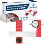 Precision Table Saw Alignment Gauge – CNC Machined Calibration Tool with 0.001" Dial Indicator – Fits 3/4" Miter Slots – For Sleds, Fences, Jigs & Cabinetmaker Setup - Image 2
