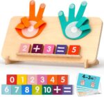 Preschool Learning Toys for Toddlers 2-4, Educational Math Manipulatives Number Counting Blocks for Kids, Montessori Toys for 3-5 Year Old Boys Girls Birthday Gifts - Image 2