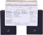 Productivity Notepad Suite - Bestselling Set Of 3 Notebooks, Including Weekly Planner, Goal Setting & 1:1 Meeting Notes- Keep Your Daily Projects, Clients, Meal & Responsibilities Organized - Image 2