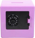 Purple Kids Piggy Bank Safe with Password Lock - Educational Money Saving Box for Children, Coin Storage, Ideal Gift for Birthdays and Holidays - Image 2