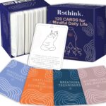 QUOKKA Meditation Cards - 120 Cards for Adults - Anxiety Relief Items Affirmation Cards for Mental Health - Calming Self Care for Women - Perfect Mindfulness Gift for Adult - Image 2