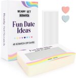 Ready Set Scratch - 50 Scratch Off Date Night Ideas & Game Cards - Extra Scratch Stickers - Heart Scratchers - Gift Box - Romantic & Playful - Couples Girlfriend Boyfriend Newlywed Married Anniversary - Image 2