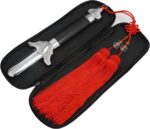 Retractable Sword Tai Chi Sword Magic Sword Blunted Sword Chinese Kung Fu Martial Arts Extendable Sword Exercises Performance (Stainless Steel) - Image 2