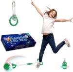 Rocket Flashing LED Ankle Skip Fun Cool Jumping Gift for Ages 5 6 7 8 9 10+ Kids NO Battery Charging Needed Family Exercise Fitness Coordination Balance Extra Energy Burning - Image 2