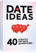 Romantic Card Games for Date Night - 40 pcs Date Ideas Scratch Off Date Adventurous Cards Valentines Day Bridal Shower Gifts Wedding Engagement Couple Gifts for Boyfriend Her Girlfriend Men Women - Image 2
