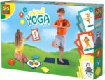 SES Creative: Animal Yoga - Kids Indoor/Outdoor Game, 27 Animal Themed Yoga Cards & 2 Mats, Family Fitness & Sport Activity, Active Play, Kids Ages 3+ - Image 2