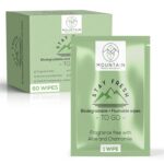 STAY FRESH (60 Flushable Wipes to-Go) - PH Balanced, Travel sized, Unscented with Aloe, Chamomile and Rose extract. - Image 2