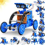 STEM 13-in-1 Education Solar Power Robots Toys for Boys Age 8+ , Educational Toy DIY Science Kits for Kids, Building Experiment Robotics Set Birthday Gifts for 8+ years old boys and girls . - Image 2