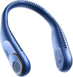 SWEETFULL Portable Neck Fan 360° Cooling Bladeless Personal Fan | No Hair Twisting - 4000mAh USB Rechargeable Wearable Fan for Travel, Birthday Gifts for Men, Women, Mom, and Dad - Image 2