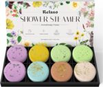 Shower Steamers Aromatherapy 8 Pack-Birthday Christmas Gifts for Women, Stocking Stuffers for Women, Shower Bombs with Natural Essential Oils, Luxury Home Spa Stress Relief&Relaxation Self Care - Image 2