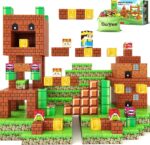 Soyee Magnetic Blocks Building Toys - Build Mine Magnet World Set Toddler Kids Sensory Toys for Boys & Girls Ages 3-5 5-7 8-12, 1'' Magnetic Cubes Game for Boys - Image 2