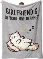 SteadStyle Gifts for Girlfriend from Boyfriend - Gifts for Her Blanket, Girlfriend Christmas Birthday Gift Ideas, Anniversary Wedding Gift for Women, Romantic Valentines Present for Her 60"X 50" - Image 2