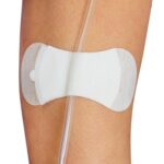 TIDI 3300M-10PK Grip-Lok Medium Securement Device ― Pack of 10 ― Catheter Stabilization Device ― White ― Low-Profile Design for Comfort― Home Healthcare ― FSA Eligible Medical Supplies - Image 2