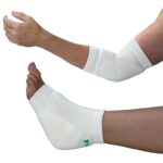 TIDI 6224M Posey Heel and Elbow Protectors with Foam Pads ― Medium ― White ― One Pair of Heel and Elbow Protectors for Protection Against Abrasions ― Home Healthcare ― Medical Supplies - Image 2