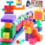 TOY Life 36PCS Magnetic Blocks for Kids Ages 4-8, Magnetic Building Blocks for Toddlers 3-5, Magnet Toys for Toddler, Kids Building Blocks, Toddler Building Toys - Image 2
