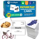 ThinkPsych First Nouns Picture Play Cards | Award Winning | 150 Picture Cards for Speech Development | Autism and Speech Therapy Materials | Best Flash Cards for Toddlers and Homeschool - Image 2