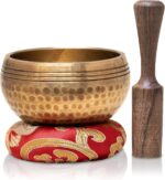 Tibetan Singing Bowls Set~ Meditation Sound Bowl hand Hammered in Nepal For Yoga, Meditation, Mindfulness, Healing & Chakra balancing~ (3 inch) - Image 2