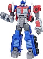 Transformers Toys Heroic Optimus Prime Action Figure - Timeless Large-Scale Figure, Changes into Toy Truck - Toys for Kids 6 and Up, 11-inch (Amazon Exclusive) - Image 2