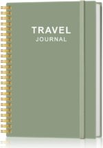 Travel Journal - Vacation & Road Trip Planner Organizer, Travel Notebook for 6 Trips, Trip Planner Gift to Record Memories and Adventures from Special Trips, 5.8" x 8.5", Green - Image 2