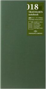 Traveler's Notebook, Refill, Vertical Weekly Free, Regular Size, 14379006 - Image 2