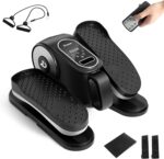 Under Desk Elliptical Machine, Eliptical Leg Exerciser As Seen On TV with Remote,12 Speed Levels for Whole Family,Forward & Reverse Direction, Auto & Manual Mode, Quiet Portable Machine, Home & Office - Image 2