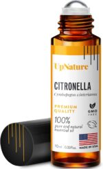 UpNature Citronella Oil Roll On – 100% Natural Citronella Essential Oil for Skin - Camping Essentials - Image 2
