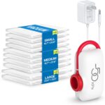 Vacuum Storage Bags for Travel, 10 Pack Vacuum Seal Bags for Clothing Travel, Compression Packing Kit with High Pressure Electric Pump, Space Saver for Clothes Luggage Traveling - Image 2