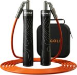 Weighted Jump Rope for Men Women -Interchangeable 1/5lb 1/4lb 1/2lb Heavy jump ropes - 360 Degree Spin - Length Adjustable,Ergonomics Leather Grip Skipping Rope for Fitness Weight Loss & More - Image 2