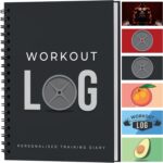 Workout Planner for Daily Fitness Tracking & Goals Setting - A5 Size, 6” x 8”, Charcoal Gray - Men & Women Personal Home & Gym Training Diary - Log Book Journal - by Workout Log Gym - Image 2