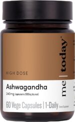 me today Ashwagandha Supplement Capsules 3000 mg -High Strength Adaptogen Supplement for Stress Relief, Mental Clarity & Focus – Vegan, Natural Daily Wellness Formula,60 Servings. - Image 2