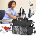CURMIO Home Health Nurse Bag, Portable Medical Supplies Tote for Home Visits, Clinical Study, Health Care - Image 8