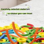 Winbar Kids Toys for Creative Learning, Building Educational Resources Toys for Preschool and Kindergarten Boys and Girls Matching Blocks Logical Educational Classroom Family Game Toy - Image 3