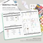 WEMATE Budget Planner 2026 - Monthly Budget Book with Expense Tracker Notebook, 12 Month Undated Bill Organizer & Financial Planner, Account Book to Take Control of Your Finances, A5 (Green) - Image 4