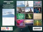 Meditation Calendar 2026 Monthly Wall Calender 12 Month | American Made In The USA - Image 3