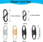 29PCS Lock Combo Set, Double-Sided Spring S Anti-Theft Locks for Luggage, Backpacks, Suitcases, Clothing, Purses, Boots, Travel & Outdoor Security - Image 3