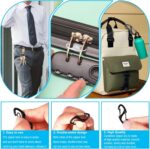 29PCS Lock Combo Set, Double-Sided Spring S Anti-Theft Locks for Luggage, Backpacks, Suitcases, Clothing, Purses, Boots, Travel & Outdoor Security - Image 5