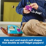 Learning Resources Spike the Fine Motor Hedgehog Poppin' Shapes Sorter, Educational Baby & Toddler Toys, Fine motor, Montessori Must Haves - Image 3