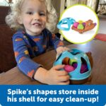 Learning Resources Spike the Fine Motor Hedgehog Poppin' Shapes Sorter, Educational Baby & Toddler Toys, Fine motor, Montessori Must Haves - Image 5