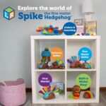 Learning Resources Spike the Fine Motor Hedgehog Poppin' Shapes Sorter, Educational Baby & Toddler Toys, Fine motor, Montessori Must Haves - Image 8