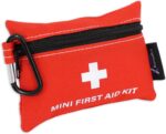 Lightning X Mini First Aid Kit – Compact 20 Piece Emergency Medical Kit with Carabiner | Portable Water Resistant Travel First Aid Pouch for Hiking, Camping, Car, Backpack, Outdoor Survival - Image 4