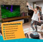 GoBalance Board - App-Enabled Balance Board. Smart Bluetooth Sensor, 12 FREE Interactive Games - Fun, Balance Training and Home Gym Workout! Boost Coordination & Strength for Teens and Adults - Image 4