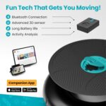 GoBalance Board - App-Enabled Balance Board. Smart Bluetooth Sensor, 12 FREE Interactive Games - Fun, Balance Training and Home Gym Workout! Boost Coordination & Strength for Teens and Adults - Image 6