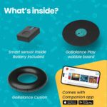 GoBalance Board - App-Enabled Balance Board. Smart Bluetooth Sensor, 12 FREE Interactive Games - Fun, Balance Training and Home Gym Workout! Boost Coordination & Strength for Teens and Adults - Image 7