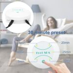 Ionic Detox Foot Bath SPA Machine, Ionic Cleanse Detox Foot Bath Spa Machine with Blue Bucket for Health Care Personal Home Travel - Image 4