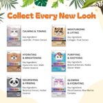 Epielle Character Face Mask Mystical Safari 6 Pack, Fun & Effective Korean Skin Care, Spa Party Favors, Stocking Stuffers, Birthday Gifts for Women, Self Care Gifts - Image 4