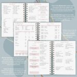 PLANBERRY Weekly Planner Premium – Undated Life Organizer & Budget Planner – Time Management, Goal Setting, To-Do List, Work-Life Balance & Habit Tracker – 6.9″ x 8.5″ (Ocean Depths) - Image 6