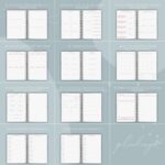 PLANBERRY Weekly Planner Premium – Undated Life Organizer & Budget Planner – Time Management, Goal Setting, To-Do List, Work-Life Balance & Habit Tracker – 6.9″ x 8.5″ (Ocean Depths) - Image 7