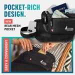 Alpha Keeper Hidden Travel Money Belt - RFID Blocking Waist Wallet & Passport Holder for Women and Men, Anti-Theft Slim Security Pouch - Image 7